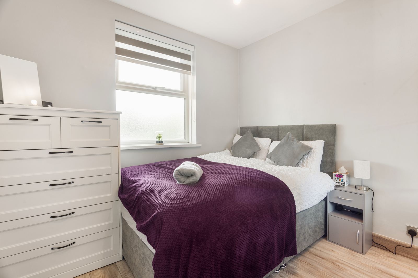 Bedroom with double bed